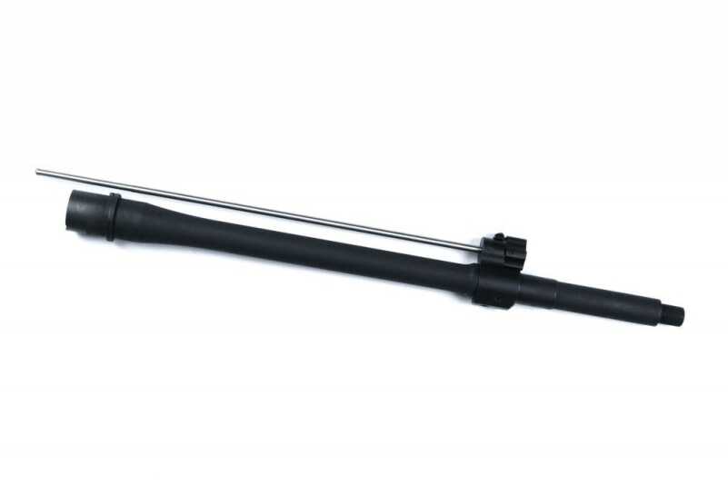A complete, chrome-lined barrel assembly from Noveske.