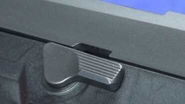 The author's only pet peeve with the P320 is the over-sized takedown lever.