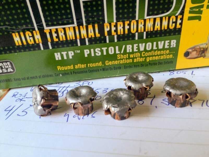 Ammo Test: The HTP Hammer - Remington's Affordable 9mm JHP Dang! This stuff works pretty good!