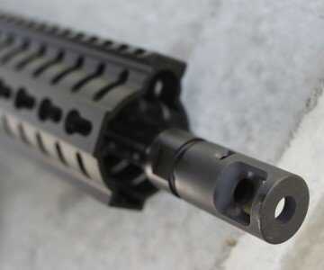 CMMG's 7.62x39 AR--The Mutant--Review The barrels are threaded, too, so attaching brakes and suppressors is easy.