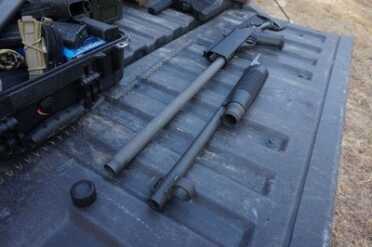 One immediate change I made was the addition of an extended mag tube. 