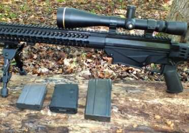 The New Ruger Precision Rifle--Everything Done Right? One of the most impressive features is the ability to use different magazines. Standard M14 magazines as well as 7.62 AR magazines worked perfectly in my test gun. The three lug bolt strips the round off the magazine with the bottom lug.