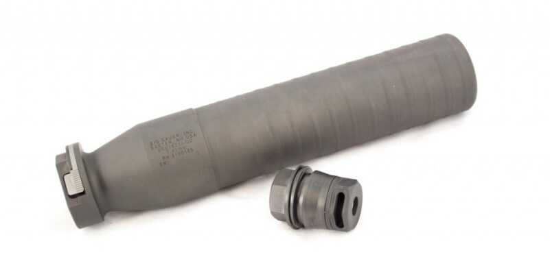 The QD package mount system is actually two pieces - the suppressor mount itself and a muzzle brake insert.