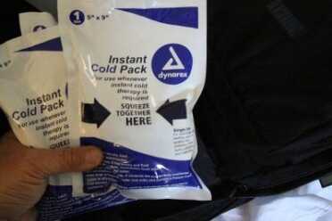 Prepping 101: Building a Mobile Trauma Hospital Bag You will never have enough room for everything you want to put in your pack. These cold packs are big, but useful when a bone is broken.