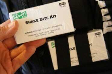 Prepping 101: Building a Mobile Trauma Hospital Bag I bought some of these snake bite kits and some eye wash kits from Pac Kit.