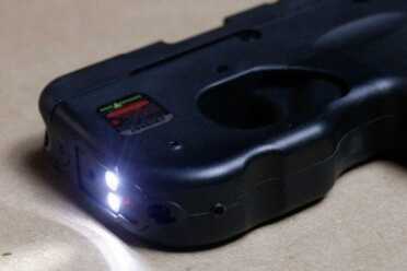 The lights on The Curve are small, and there is a laser. 