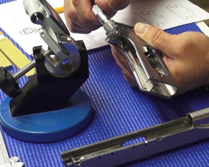 Hand Building a Custom 1911 (The Bob Marvel Way) You'll measure and measure... and you'll be glad you did!