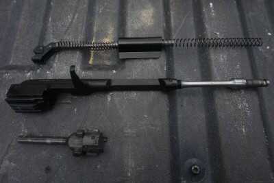 The guts should be familiar to the AK enthusiasts.