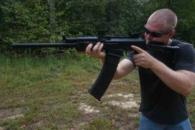 Recoil from the Vepr is easy to handle, thanks in part to the gas system.