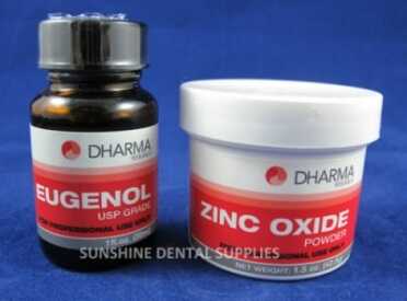 Zinc Oxide and clove oil are concoction the book suggests for temporary fillings of up to six months. 