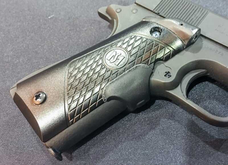 SHOT Show Pre-View--New Guns from NASGW 2016 The new black aluminum Master Series Lasergrips would look pretty sweet on a stainless 1911.