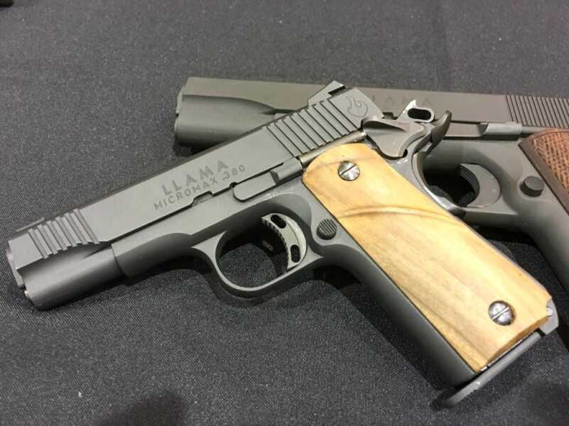 SHOT Show Pre-View--New Guns from NASGW 2016 The Llama Micro Max 380