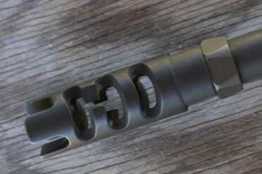 FN SCAR 17: The Quest for the Perfect Semi-Auto Battle Rifle A good muzzle brake is a must for rapid fire. This one holds the gun down nicely.