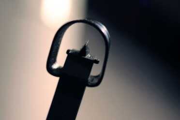 The hooded front sight post.