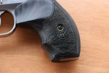 A Revolver from Kimber? SHOT SHOW 2016 Polymer grips.