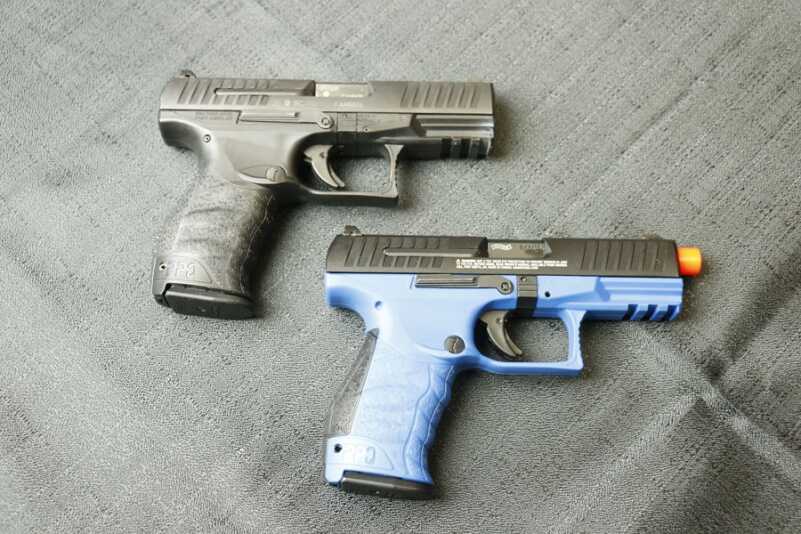 Sometimes you want to train with live-fire, but less-than-lethal force. Walther and Umarex are developing excellent options.