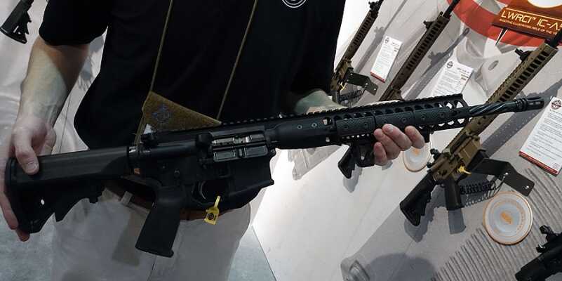 LWRC SMG, CSASS and Entry-Level DI — SHOT Show 2016 LWRC 08