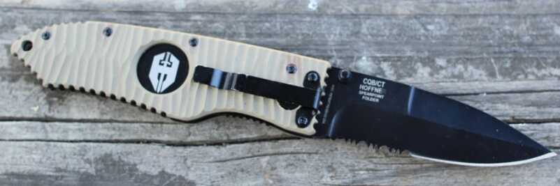 GunsAmerica Giveaway: Two Hoffner Knives! The CQB/CT Spearpoint Folder.