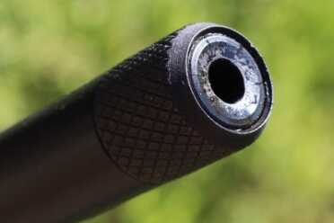 A threaded barrel for those who may want to suppress some of the noise. 