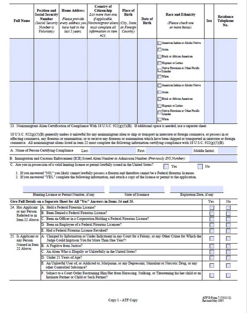 Application page 3