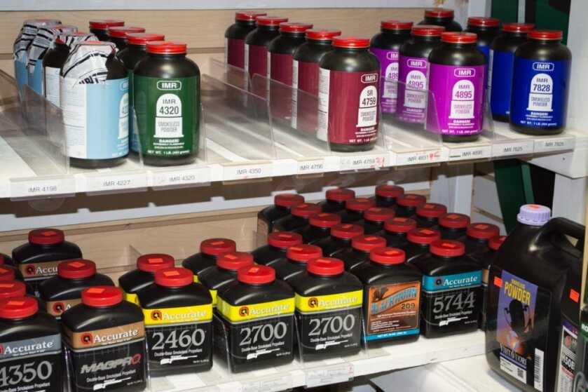 Reloading powders