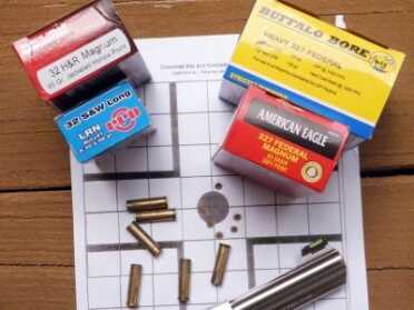 .357 Buster? Ruger’s .327 SP101 Delivers Magnum Force & Extra Firepower! The author tested the .327 with a range of brands and bullet weights and got very good results.