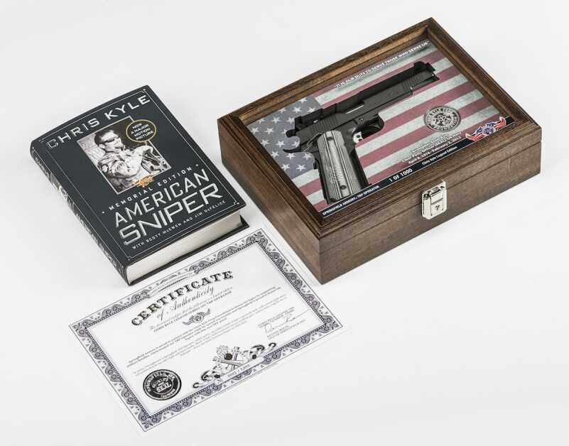 American Hero’s 1911: The Chris Kyle Legend Series Springfield Armory .45 Images courtesy of Springfield Armory.