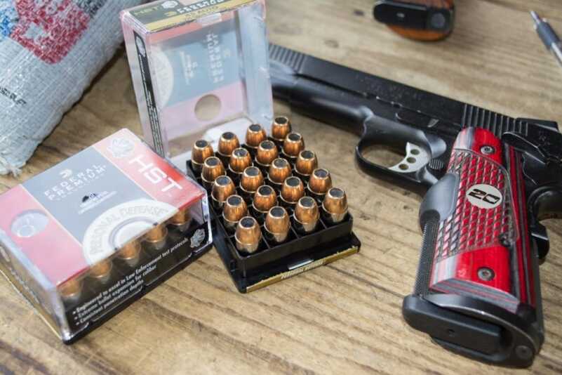 Ammo Test: .45 ACP HST—Federal's Flying Ashtray! Federal's HST proved accurate and consistent from a variety of .45 ACP pistols.