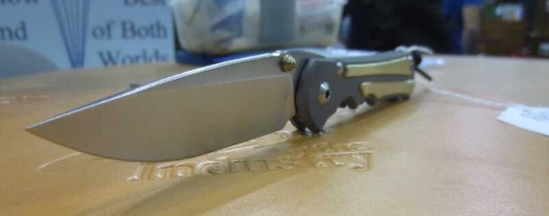 Chris Reeve Has a New Chief: The Large Inkosi — Blade Show 2016 The large inkosi. This one came with