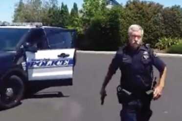 The defendent in the case, officer David Rodriguez. (Photo: screengrab)
