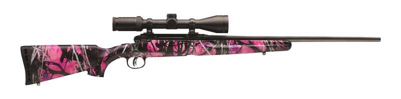 Savage Rebate Season - 110 Actions, Axis, Rimfires - How to Pick a Savage Savage offers several of its rifles with the popular "Muddy Girl" stock option.