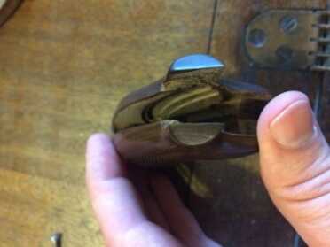 You'll notice the grooves that are cut into the monogrip. 