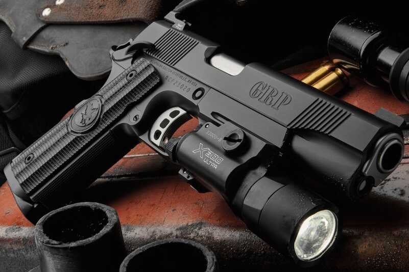 Designed from the ground up for combat toughness, the GRP Recon is ready for any tactical role. Image courtesy of Nighthawk Custom.