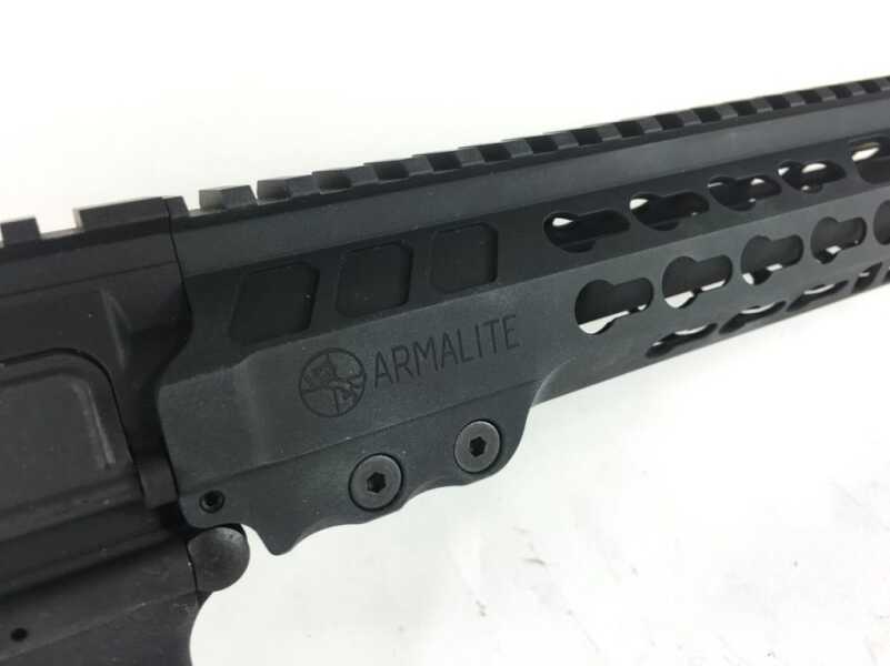 A 6-pound, sub-MOA, 9 5.56mm AR?—Full Review. The handguard is also free-floated - likely a key feature that contributes to the excellent accuracy of this rifle.