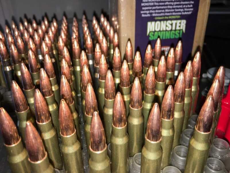 I first loaded up a batch of .308 ammo using MIdsouth's Match Monster bullets. 