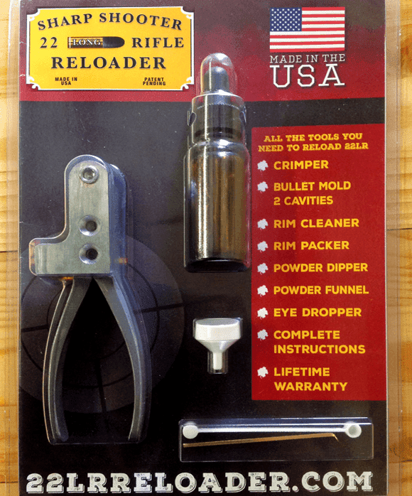 Sharp Shooter .22LR Reloading Kit - yes, you can do this!