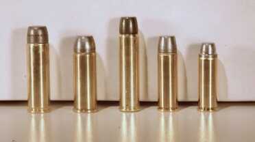 A .500 Magnum Lever-Action? The Big Horn Armory Model 89 Brush Buster! Full Review. The .500 S&W Mag. round (left) is shown next to the .500 Linebaugh, .460 S&W Mag., .454 Casull and .44 Mag. rounds.