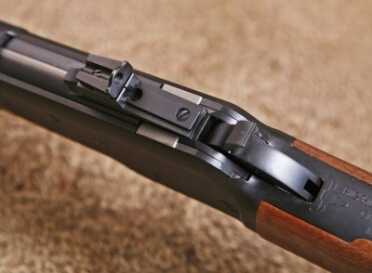 A .500 Magnum Lever-Action? The Big Horn Armory Model 89 Brush Buster! Full Review. The Model 89 features a Marble receiver-mounted aperture sight.