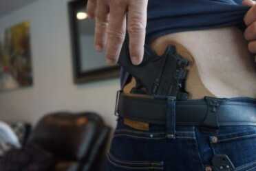 The author found that EDC with the Burris-equipped C.O.R.E. was no problem.