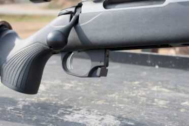 Long-Range Sleeper: The Tikka T3X Compact Tactical Rifle—Full Review. The aluminum bottom metal has an enlarged trigger guard for use with gloves.