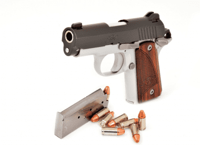 Barely 10 percent larger than a Colt Mustang .380 ACP, the new 6+1 capacity Kimber Micro 9 measures 6.1 inches in overall length, 4.07 inches in