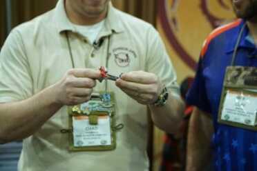Iver Johnson Arms: 4-Barrel .22 LR Derringer, Semi-Auto Pistol-Grip Shotgun - SHOT Show 2017