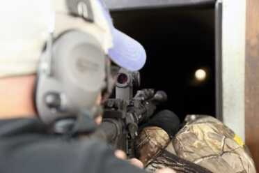 Virtual Live-Fire Hunting at Aimpoint's 'Shooting Cinema' = Next Level Fun! Virtual Live-Fire Hunting at Aimpoint's 'Shooting Cinema' = Next Level Fun!