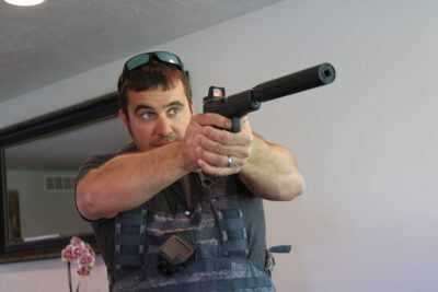 Gunfighter Tip of the Week: DIY Chest Rig for Suppressed Pistol