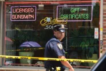 Brooklyn Robber Gets Shot Trying to Knock Off Gun Store with Pepper Spray Brooklyn Robber Gets Shot Trying to Knock Off Gun Store with Pepper Spray
