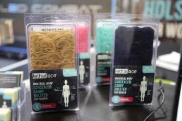 LethalLace: Concealed Carry Gun Wraps for Women (And Fat Guys) - SHOT Show 2018