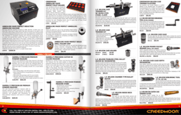 Creedmoor Sports Announces New Reloading Equipment Catalogue