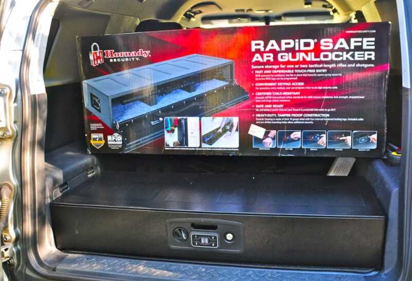 Hornady AR Gunlocker - Peace of Mind for Your Vehicle Hornady AR Gunlocker - Peace of Mind for Your Vehicle