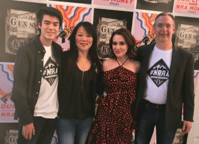 Alyssa Milano on Anti-NRA Rally: Those Armed Guards Protecting Me Aren't Mine Alyssa Milano on Anti-NRA Rally: Those Armed Guards Protecting Me Aren't Mine
