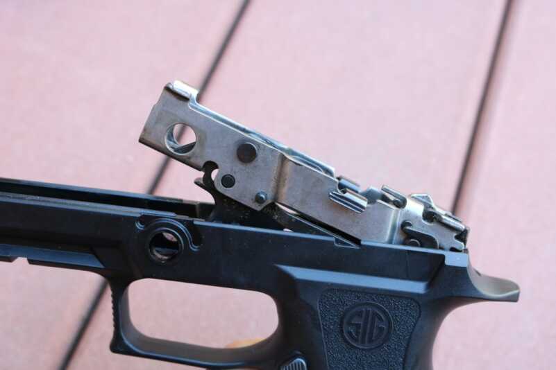 Witness the Magic Modular Chassis of the SIG P320: Change Grips, Calibers in a Flash!